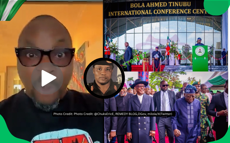 IBB Built It for ₦240m”: Fayose Blows Lid on ₦39bn ICC Naming Scandal. Photo Credit: Photo Credit: @ChuksEricE, REMEDY BLOG,DGov, milola/X(Twitter)