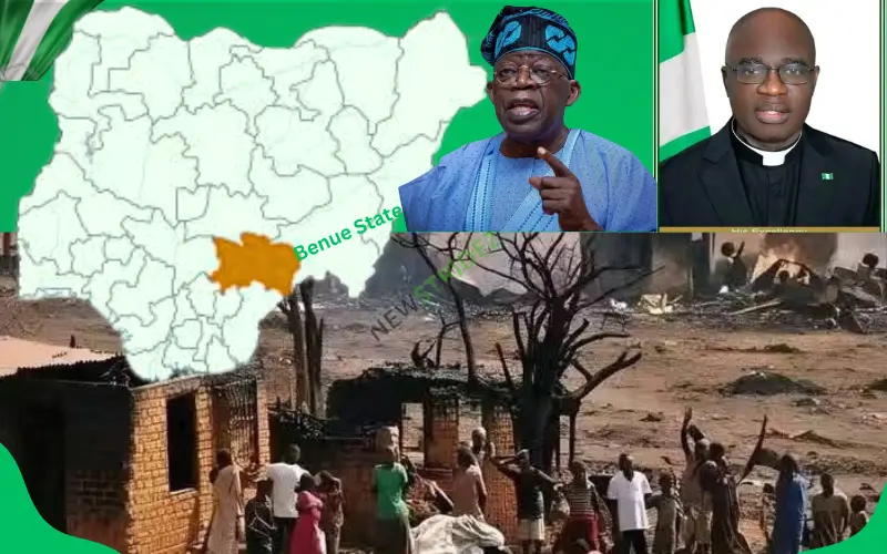 Benue Horror: President Speaks Up A Day Late, Nigerians Furious. Photo Credit: Channels TV