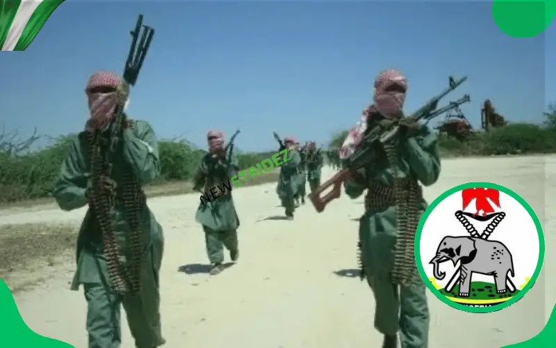 Kidnappers Kill 2 Policemen, Abduct Chinese, Nigerian in Kwara. Photo: sahara reporters/X(Twitter)