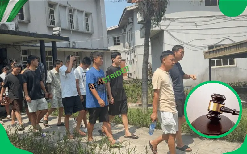 Court Jails Nine Chinese for Cyber Terrorism, Economic Sabotage. Photo Credit: saharareporters-X(Twitter)