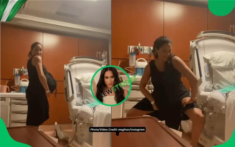 Meghan Markle's Labor Room Dance Video Goes Viral. Photo/Video Credit: meghan/Instagram