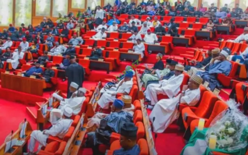 APC Almost Two-Thirds Majority: Senate Shake‑Up Today 🚨. Photo Credit: nigeria stories, all progressive congress/X(Twitter)