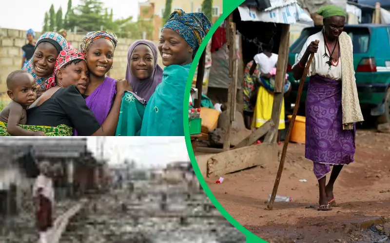 42% in Poverty Despite GDP Boom — Nigeria’s Hidden Crisis. Photo Credits: borgenmagazine,thinkglobalhealth/TT,globalupfront