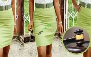 Court Allows Skirts for NYSC Female Corps – Latest Nigeria News. Photo Credit: Abode, naija, eclat media/X(Twitter)