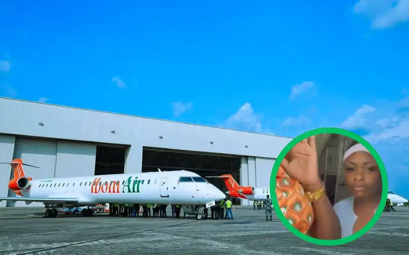 “Video me, I came with a wig” – Viral Ibom Air Cabin Clash