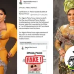Iyabo Ojo Fake ‘Wanted’ Poster Sparks Internet Panic—Police Step In, Truth Triumphs