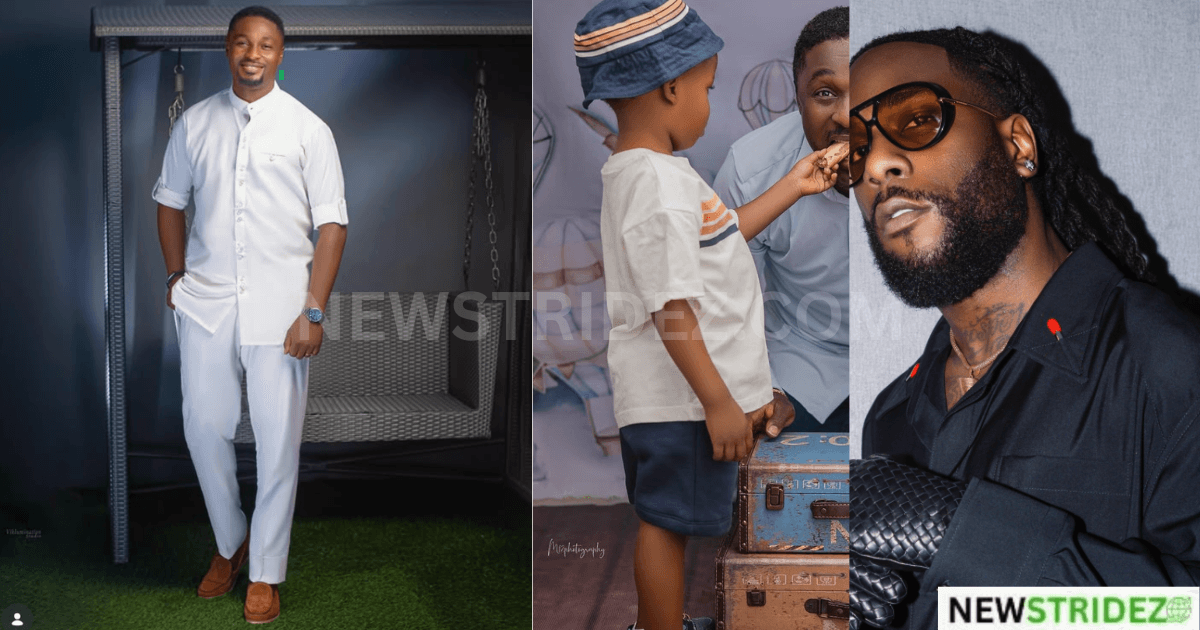 Adeniyi Johnson “Fruit of my labour” Moment with Twins-Credit adeniyijohnson Source Instagram