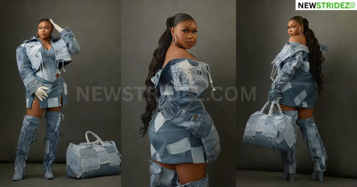 Ruth Kadiri Birthday: Actress Rocks Denim Look-Credit: ruthkadiri Source: Instagram