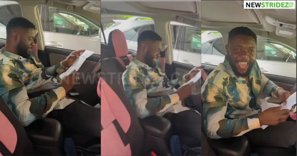 Ruby Ojiakor Pregnancy: Husband’s Priceless Reaction(Video)-Credit: ruby_ojiakor Source: Instagram