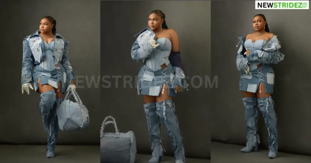 Ruth Kadiri Birthday: Actress Rocks Denim Look-Credit: ruthkadiri Source: Instagram