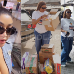 Angela Okorie Visits Suleja Centre With Meds & Food- Credit: realangelaokorie Source: Instagram