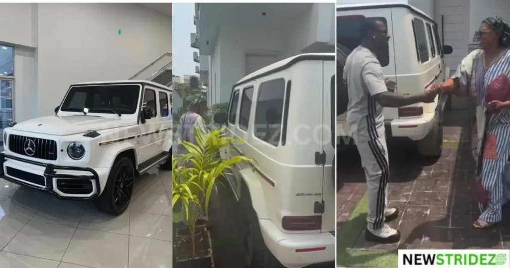 Asake G-Wagon Surprise for His Mum Goes Viral