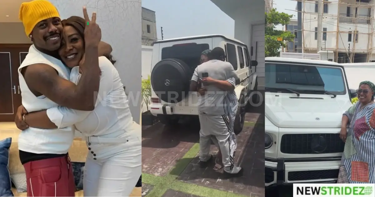 Asake G-Wagon Surprise for His Mum Goes Viral