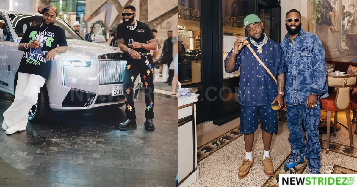 Davido Denisi: Singer Reacts To Friend’s Passing-Credit: davido/ego2222 source: Instagram