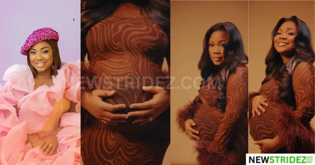 Mercy Chinwo Shares Emotional Maternity Throwback