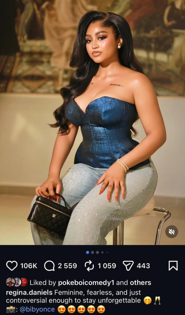 Regina Daniels Says She’s “Controversial Enough”-Credit: regina.daniels Source: Instagram