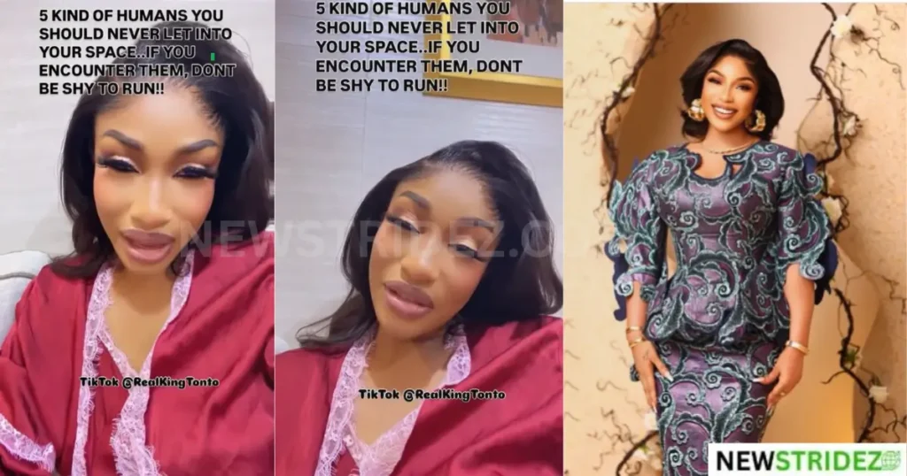 Tonto Dikeh 5 Kinds of Humans to Avoid Today-Credit tontolet, source Instagram