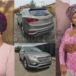 “NA ME BUY AM” — Actress Debbie Shokoya reacts after blogs claim husband bought her new car-Credit: debbie_shokoya source: Instagram