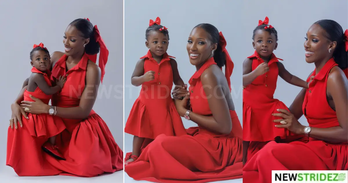 “Motherhood Is The Sweetest Feeling” — Ifeoma Okoye Celebrates Daughter With Adorable Photos-Credit: Ivy_zenny source: Instagram