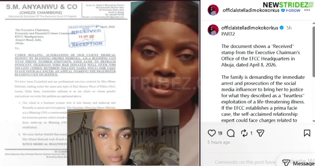 Blessing CEO Cancer Fund Scandal Trends-Credit:blessing CEO