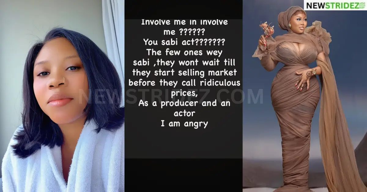 “They’re Charging Too Much!” — Wumi Toriola Blasts Upcoming Actors, Sparks Online Debate-Credit: wumitoriola SOurce: Instagram