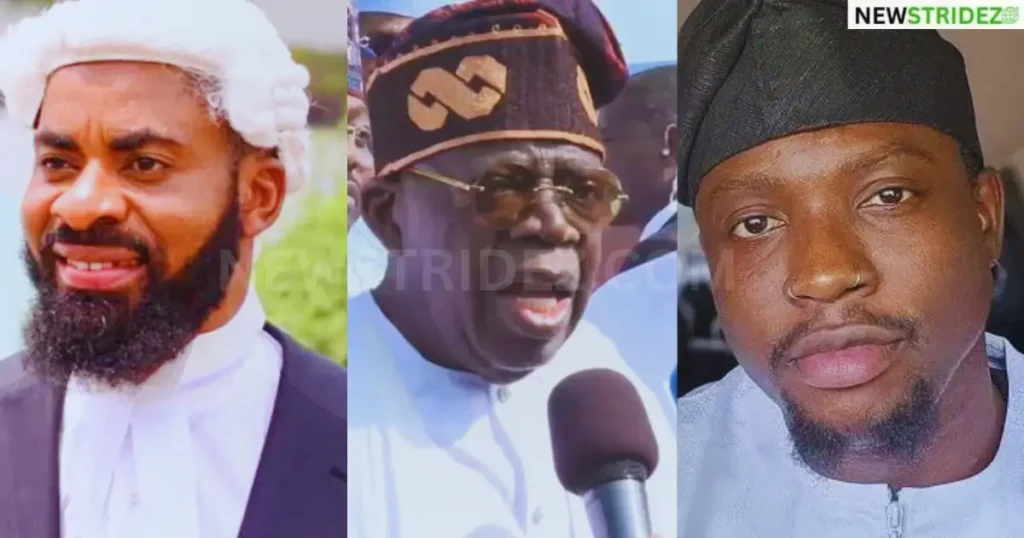VDM’s Lawyer Replies Presidency Over Alleged Fake Tinubu Voice Note--Credit: Deji Adeyanju, Bola Ahmed Tinubu, Verydarkman