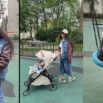 Toke Makinwa Melts Hearts With Lovely Photos of Herself and Daughter in London-Photo credit: tokemakinwa(Instagram)