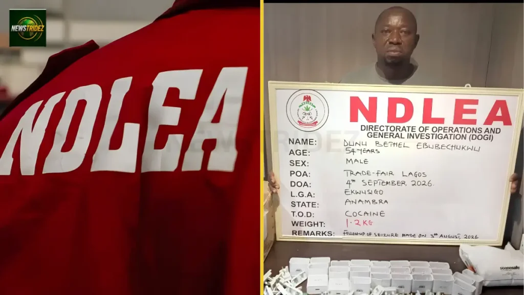 NDLEA Arrests Convicted Trafficker Behind Cocaine Shipments To Saudi Arabia